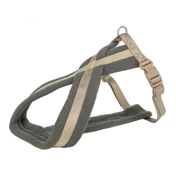 Trixie Peitoral Premium Touring XS-S Castanho Claro