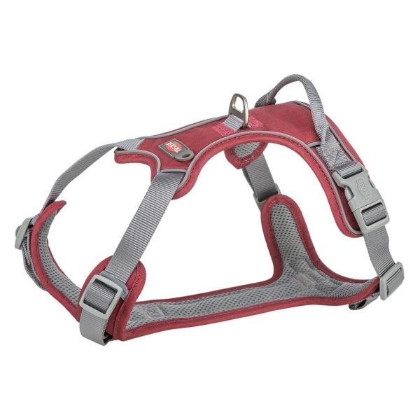 Trixie Peitoral Premium Active Vinho/Vermelho S 35-50 cm/15 mm