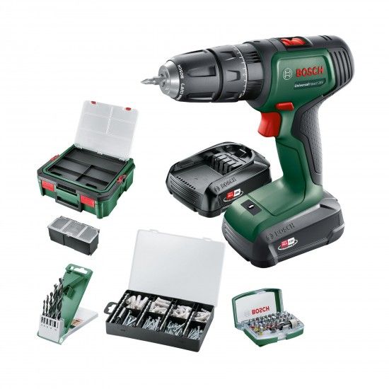 Aparafusadora sem fio UniversalImpact 18V + SystemBox refª 06039D4107 BOSCH