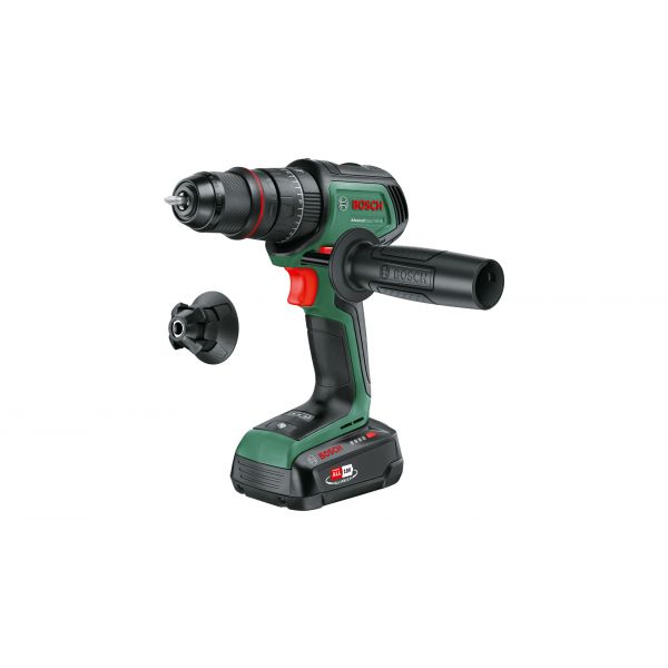 Bosch Berbequim de Percussão AdvancedImpact 18V-80 QuickSnap com Bateria
