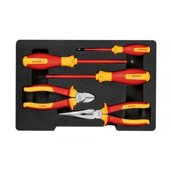 Kit ferramentas VDE 5pç Professional refª 1600A02NG2 BOSCH