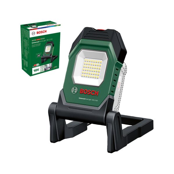 Bosch Holofote LED UniversalWorkLight 18V-2100 2100 lúmens 3 níveis