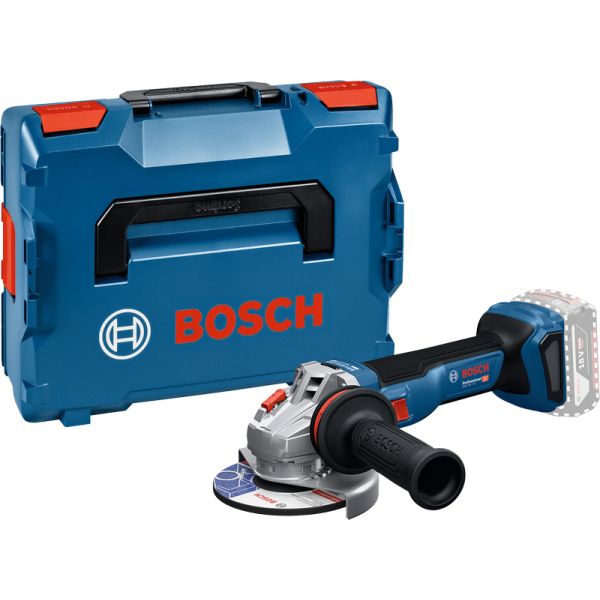 Bosch Rebarbadora Angular sem fio GWS 18V-11 S Professional com L-Boxx 06019N4001
