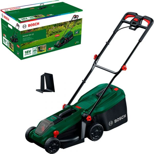 Bosch Corta Relva Elétrico a Bateria Rotak 18V-32 Solo