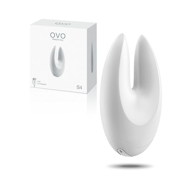 OVO Estimulador Recarregável S4 White