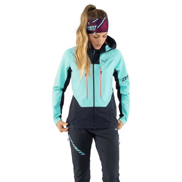 Dynafit Tlt Dynastretch Softshell Jacket Azul L Mulher