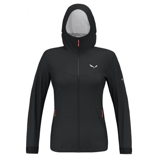 Salewa Puez Aqua 4 Powertex 2.5l Jacket Preto XS Mulher