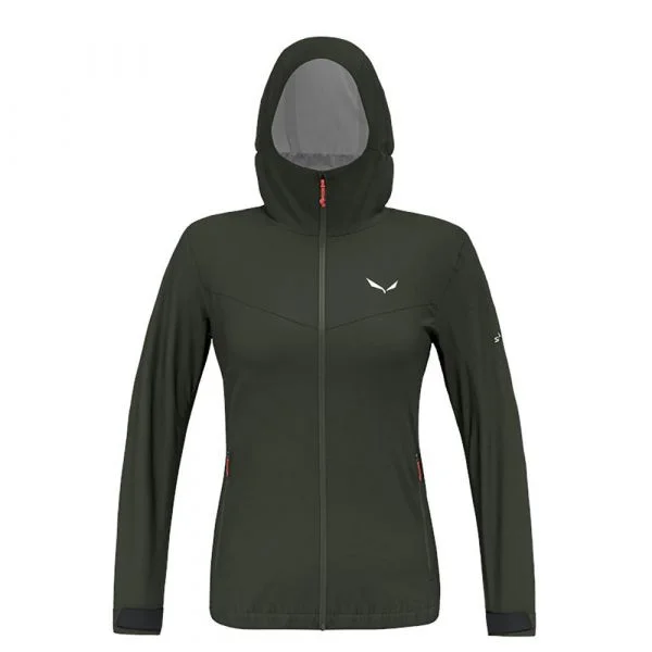 Salewa Puez Aqua 4 Powertex 2.5l Jacket Preto L Mulher