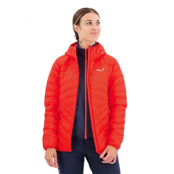 Salewa Brenta Down Jacket Vermelho S Mulher