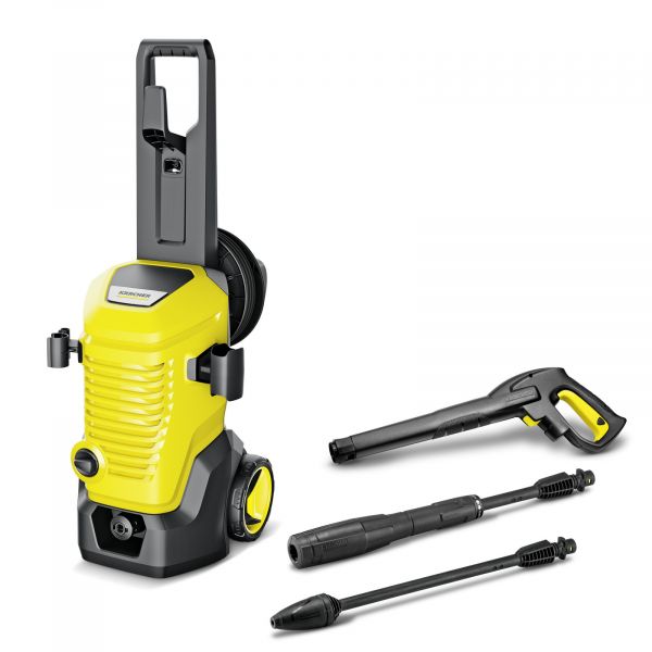 Kärcher Lavadora de Alta Pressão K5 WCM Premium 2100W Amarela/Preto com Limpador de Sujidade e Enrolador de Mangueira