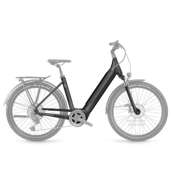 Winora Sinus 9 27.5´´ Electric Urban Bike Frame Prateado 48 / 625Wh