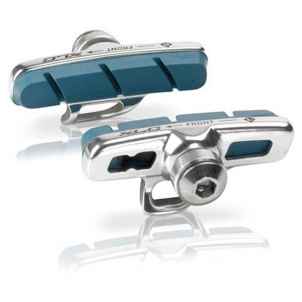 XLC Road Brake Pads Bs R02 4 Pieces Silver / Blue 55 mm