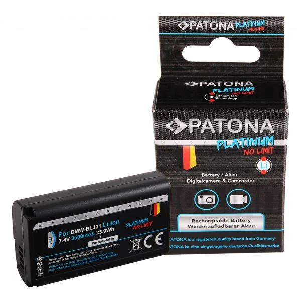 Patona Bateria Panasonic DMW-BLJ31 (3500mAh) - 1319