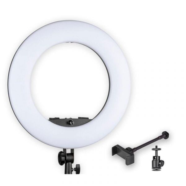 Walimex Anel Luminoso Rainbow LED RGBWW 60W com Controlo por App