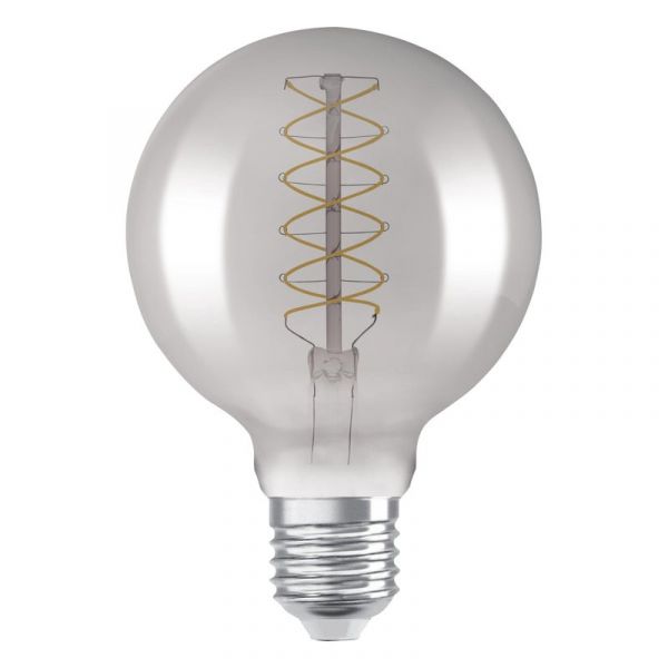 OSRAM Lâmpada led Globo Espiral 95 E27 360LM 1800K Vidro Fumado