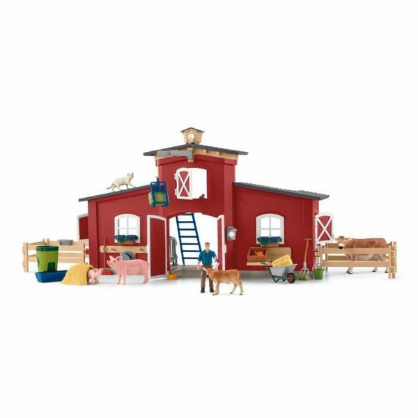 Schleich Casa Infantil de Brincar Vermelha - 42606