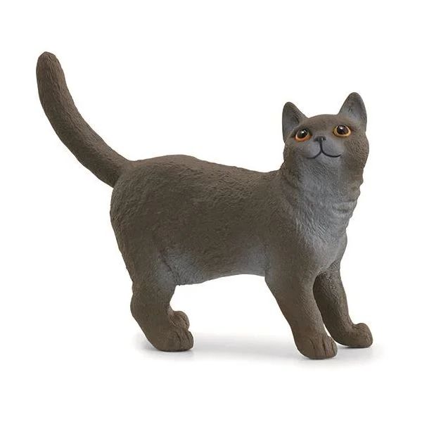 Schleich Farm Animals Gato Britânico de Pêlo Curto