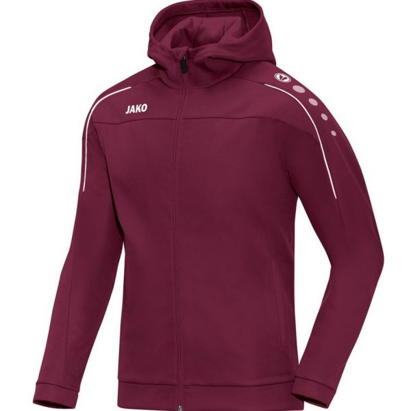 Jako Casaco com Capuz Classico Dunkel 6850d-14 44 Bordô