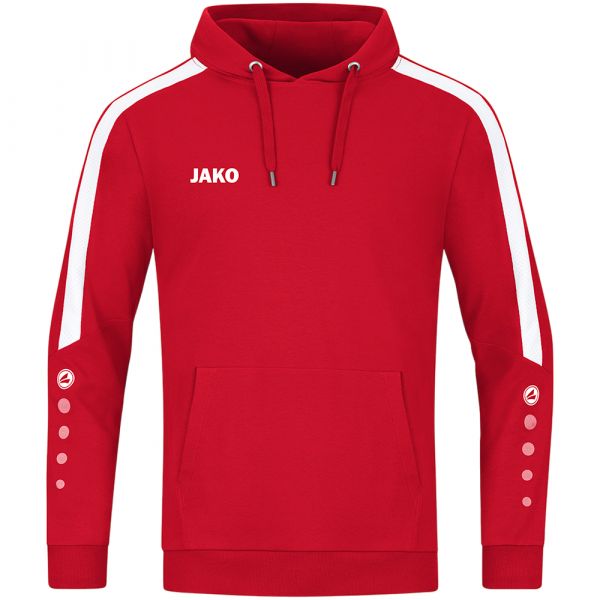 Jako com Capuz Hooded Sweatshirt Power 6723-100 XL Vermelho
