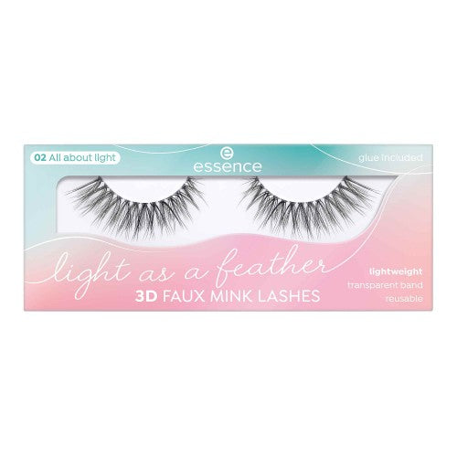 Essence Pestanas Postiças Light as a Feather 02 – Volume & Comprimento