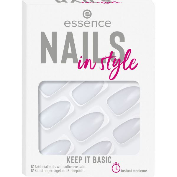 Essence Nails In Style Unhas Artificiais 15-Keep It Basic 12 Peças