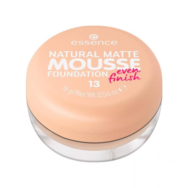 Essence Natural Matte Mousse Base Espumosa Tom 13 16 g