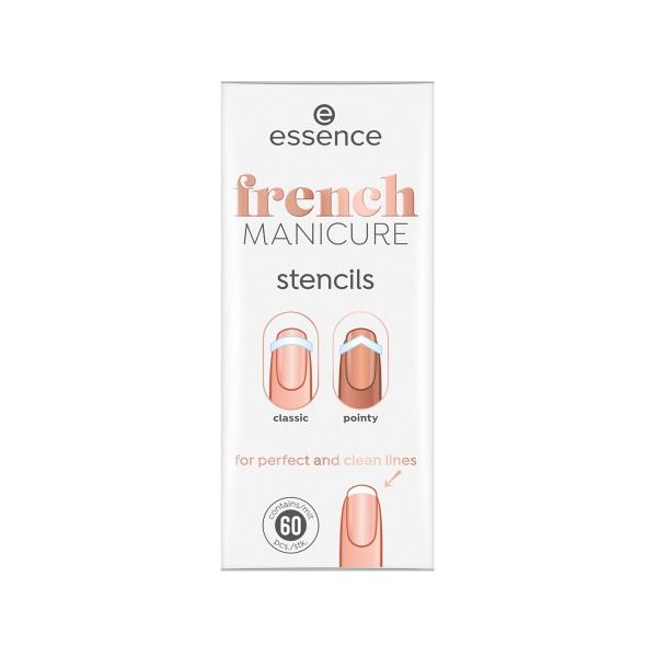 Essence French Manicure Stencils 60 Unidades