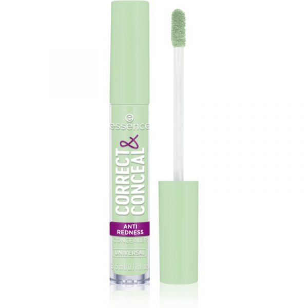 Essence Correct & Conceal Corretor Anti-vermelhidão Tom 100 Universal 100ml