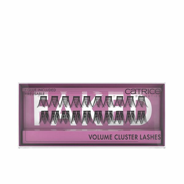 Catrice Faked Volume Cluster Cílios Postiços Preto 20 Unidades