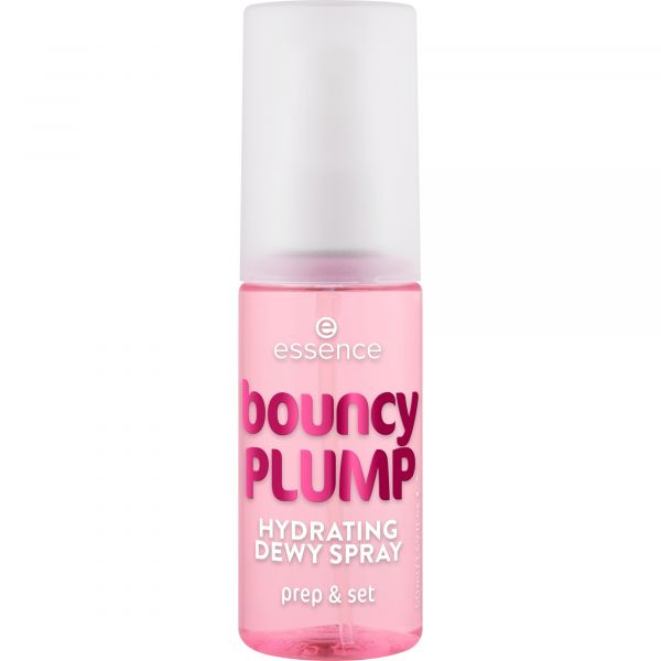 Essence Bouncy Plump Spray Hidratante PrepeSet Fixação & Glow 50ml
