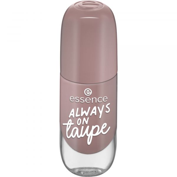 Essence Verniz Efeito Gel Tom 37 Always On Taupe 8ml