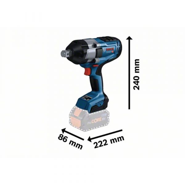 Bosch Driver de Impacto sem Fio Gds 18v-1050 H L-b- 06019J8501