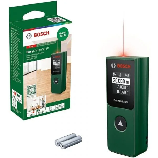 Bosch Medidor Laser EasyDistance 20 para Casa e Jardim