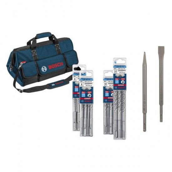 Kit construção com brocas e cinzéis refª 061599760X BOSCH
