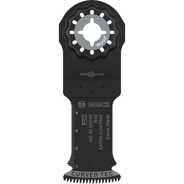 Bosch Lâmina de Imersão PRO AIZ 32 BSPIB 32x50mm 10 Unidades para Madeira Dura e Tábuas Revestidas a Plástico