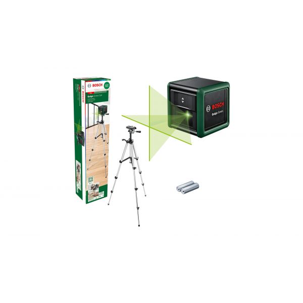 Bosch Laser de Linhas Cruzadas Quigo Green Set