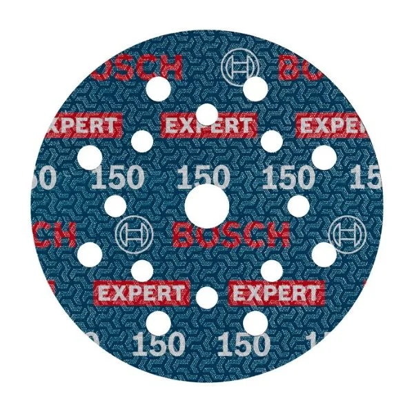 Bosch Disco de Lixa EXPERT O780 50x 125mm G150 para Madeira Dura e Pintura