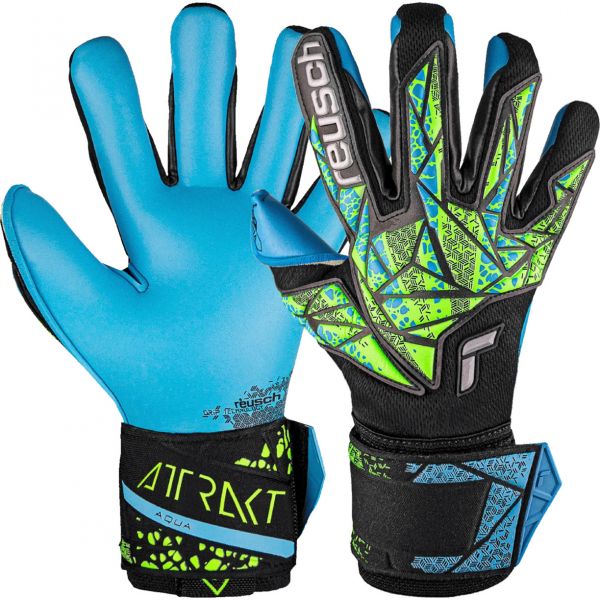 Reusch Luvas de Guarda-redes Attrakt Aqua 2024 5470439-7410 8 Preto