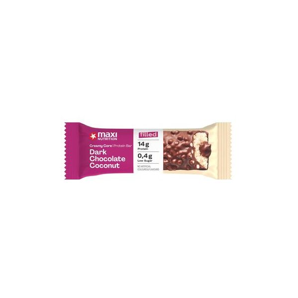 Maxi Nutrition Barra de Proteína Chocolate Negro Creamy Core 45g