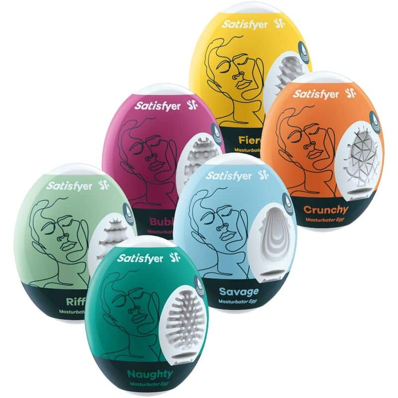 Satisfyer Huevos Masturbadores - Pack 6 Unidades