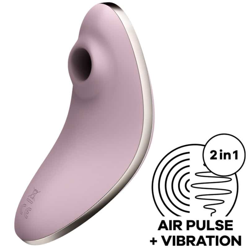 Satisfyer – Vulva Lover 1 Estimulador E Vibrador De Pulso De Ar Violeta