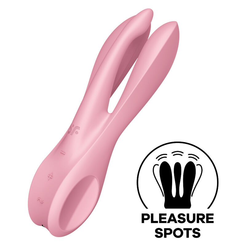 Satisfyer Satisfyer Threesome 1 Vibrador Rosa