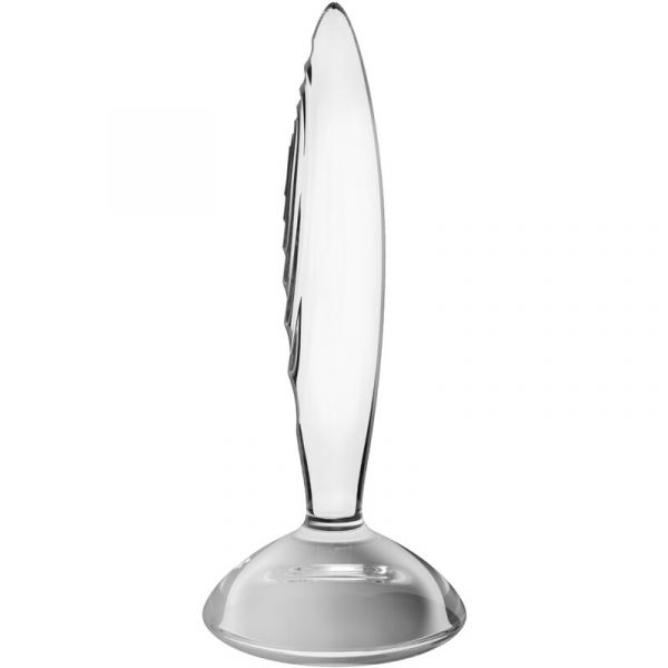 Satisfyer Vibrador Consolador de Cristal Espumante Temperatura Quente e Fria
