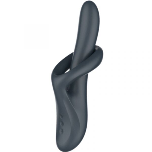 Satisfyer Heat Flex 4 Vibrador de Efeito Térmico 12 Vibrações Cinza