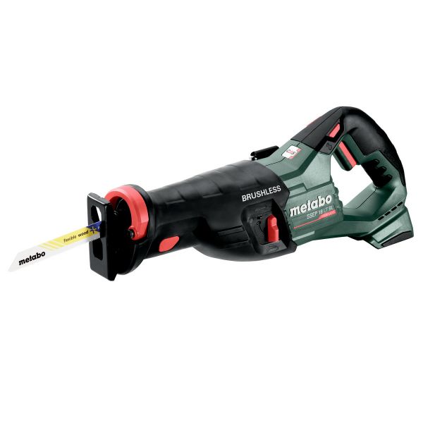 Metabo Serra Sabre 18V SSEP 18 LT BL 3000 spm Preto/Verde