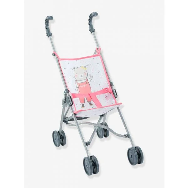 Corolle Carinho Bengala Rosa para Boneca de 36 a 42 cm da Rosa Claro Liso com Motivo
