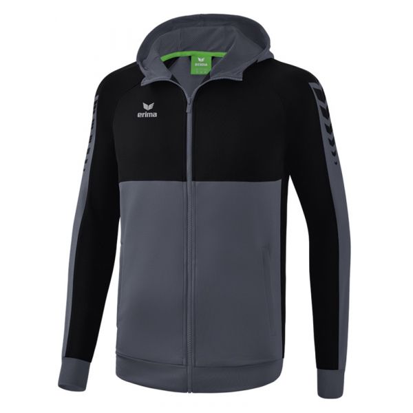 Erima Casaco com Capuz Six Wings 1032207 XL Cinzento