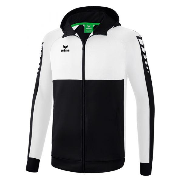 Erima Casaco com capuz Six Wings Jacket 1032214 Preto M
