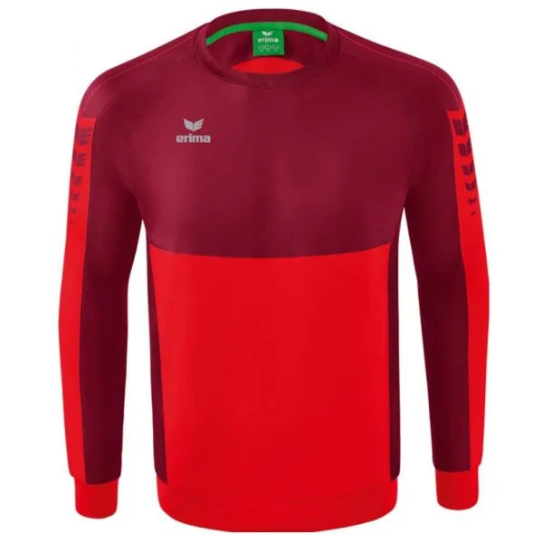 Erima Six Wings Sweatshirt 1072201 M Vermelho