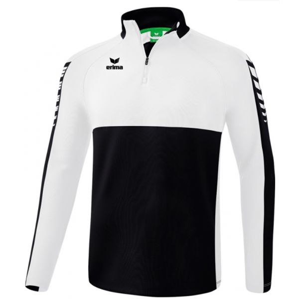 Erima T-Shirt de manga comprida Six Wings Trainingstop 1262210 Preto M